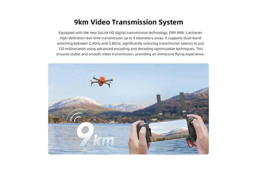 FIMI-X8-MINI-3-SoLink-9KM-FPV-Super-Night-Video-Modus-mit-4K-60fps-12quot-CMOS-Kamera-3-Achsen-mecha-2011647-6